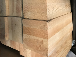 Брус клееный из сосны и лиственницы