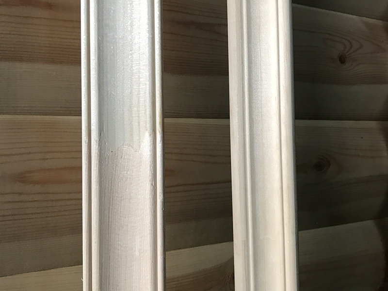 Плинтус из сосны